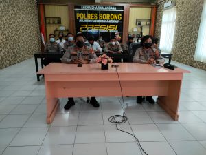 Read more about the article Kapolres Sorong Ikuti Vicon Taklimat Akhir Audit Kinerja Tahap I T.A. 2022 Secara Virtual