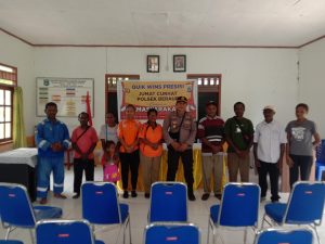 Read more about the article Warga kampung Maladuk Distrik Klasafet Apresiasi Program Jum’at Curhat Polsek Beraur