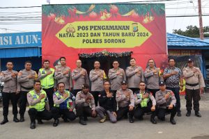 Read more about the article Polres Sorong terima tim Supervisi Mabes Polri dalam rangka ops lilin 2023